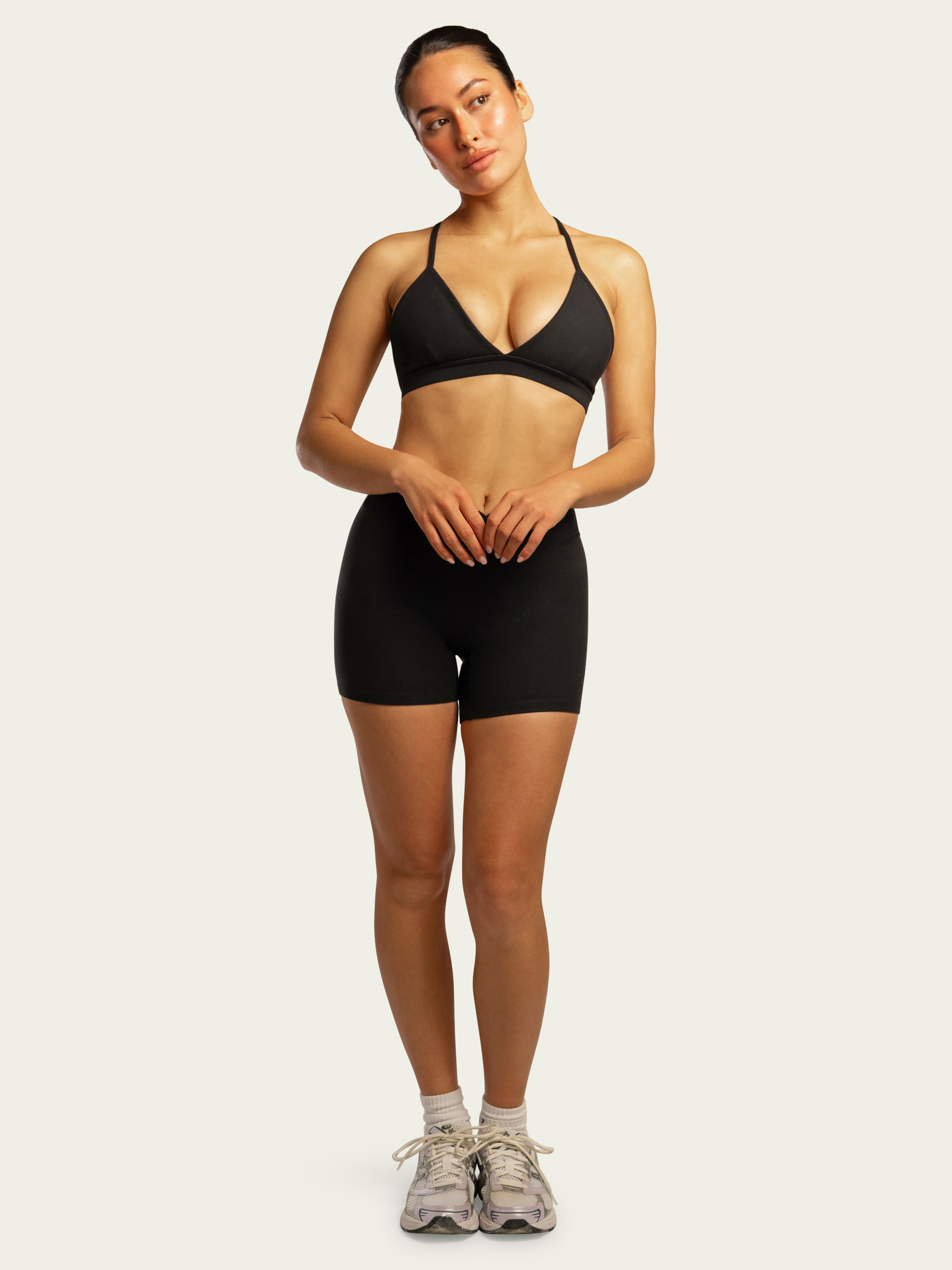 The Scrunch Short / Black