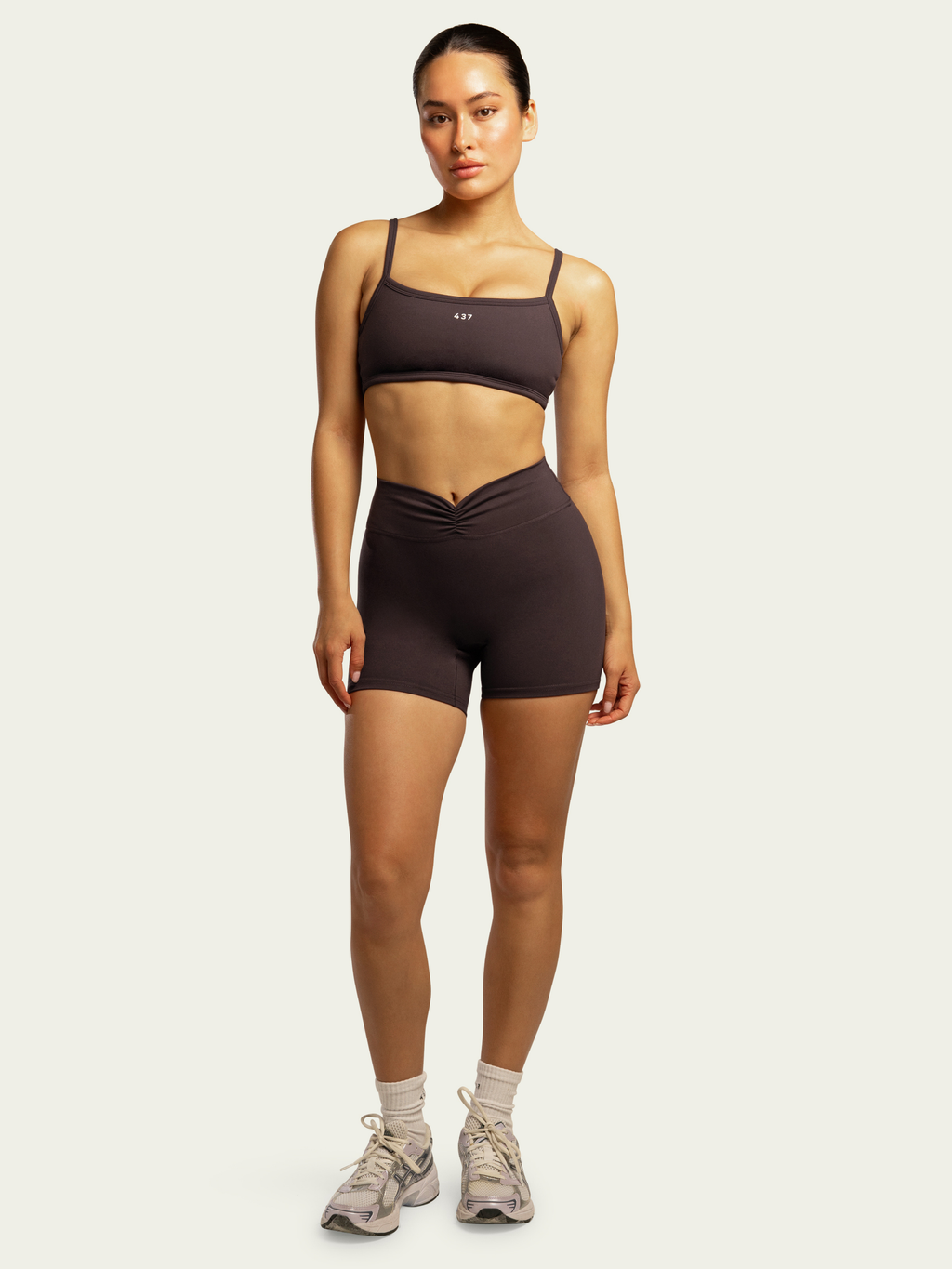 The Scrunch Short / Espresso