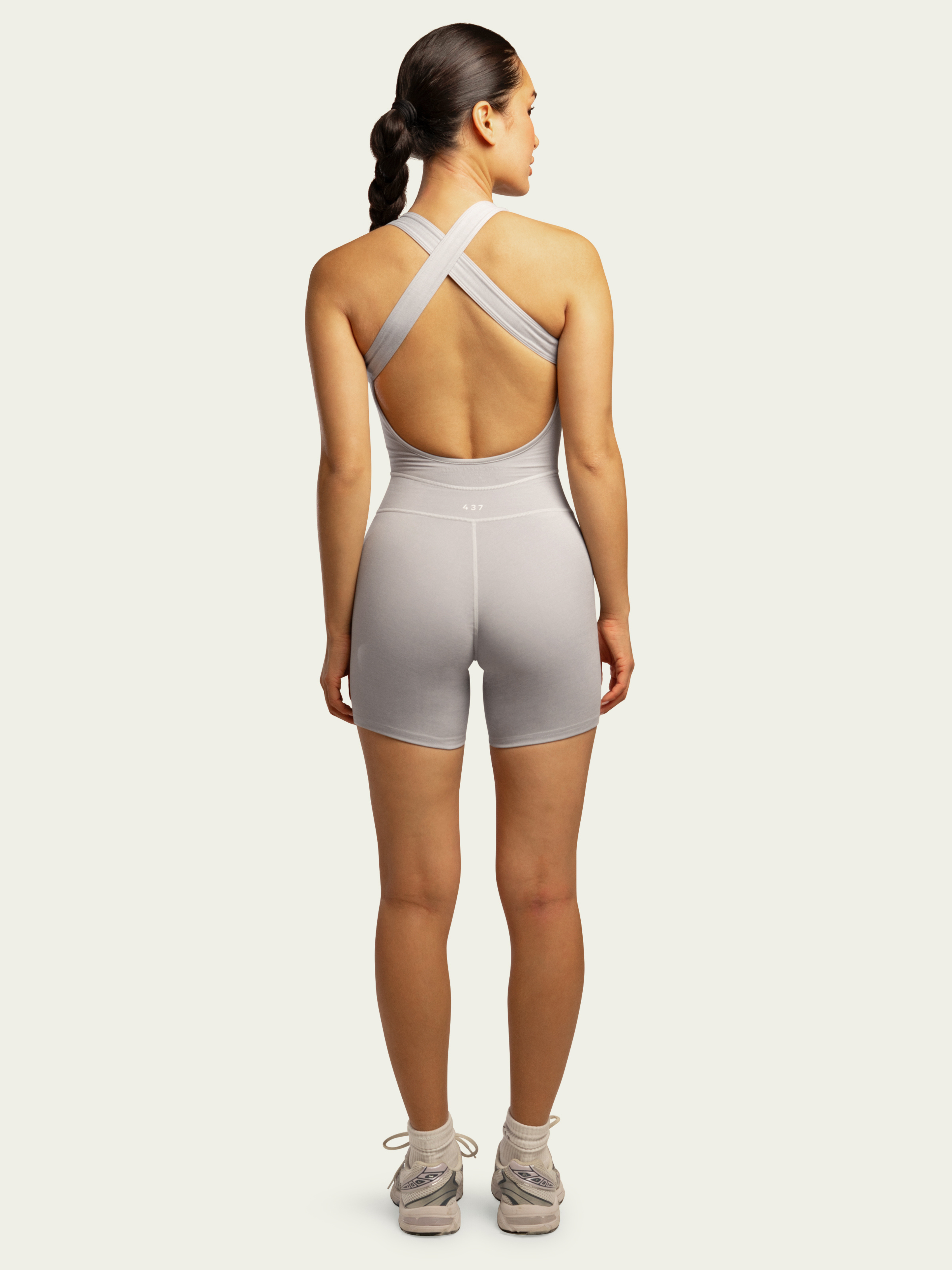 The Sculpt Shortie / Heather-Grey