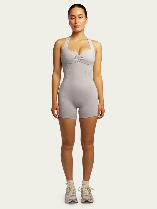 The Sculpt Shortie / Heather-Grey