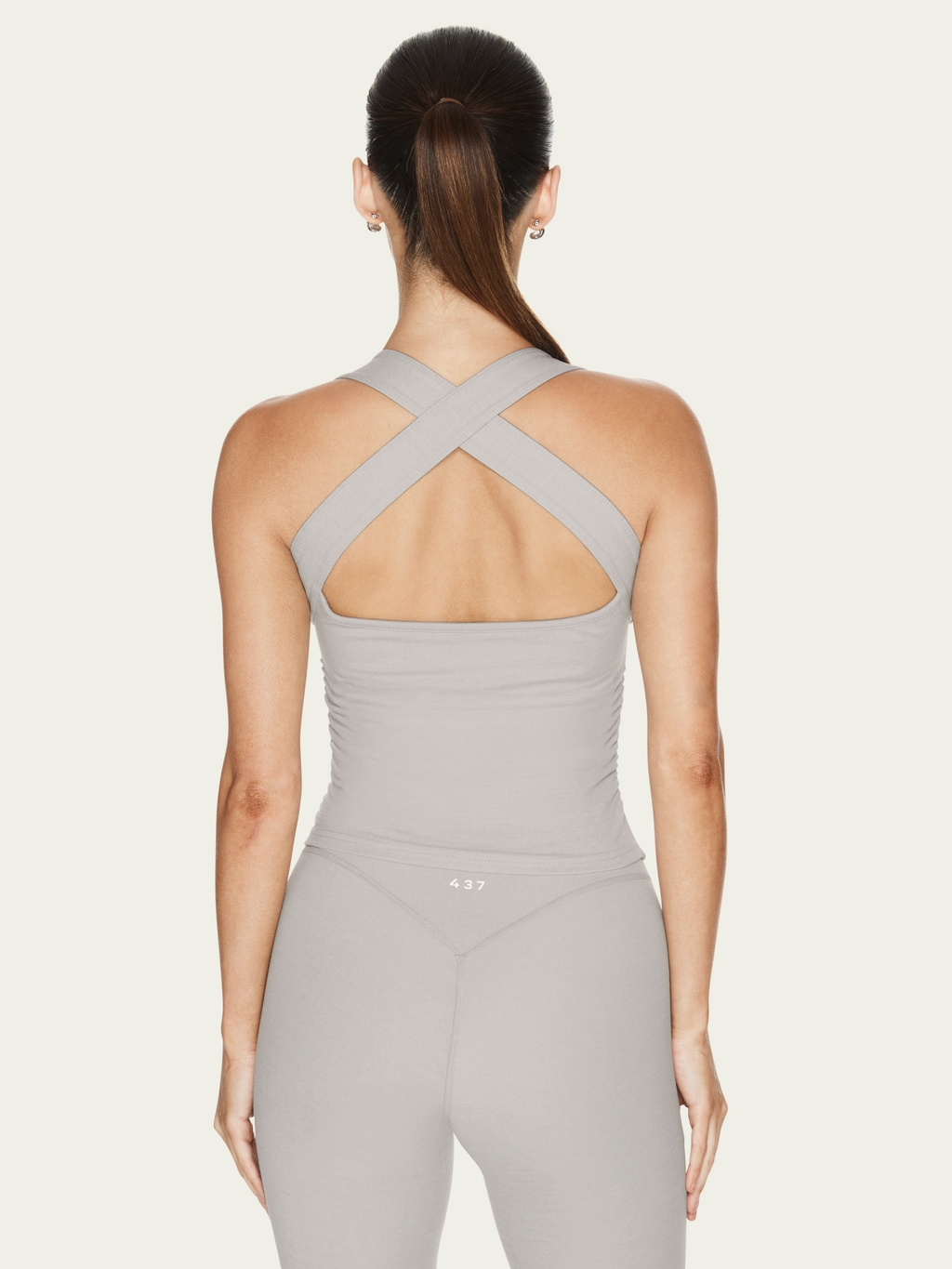 The Sculpt Tank Heather Grey