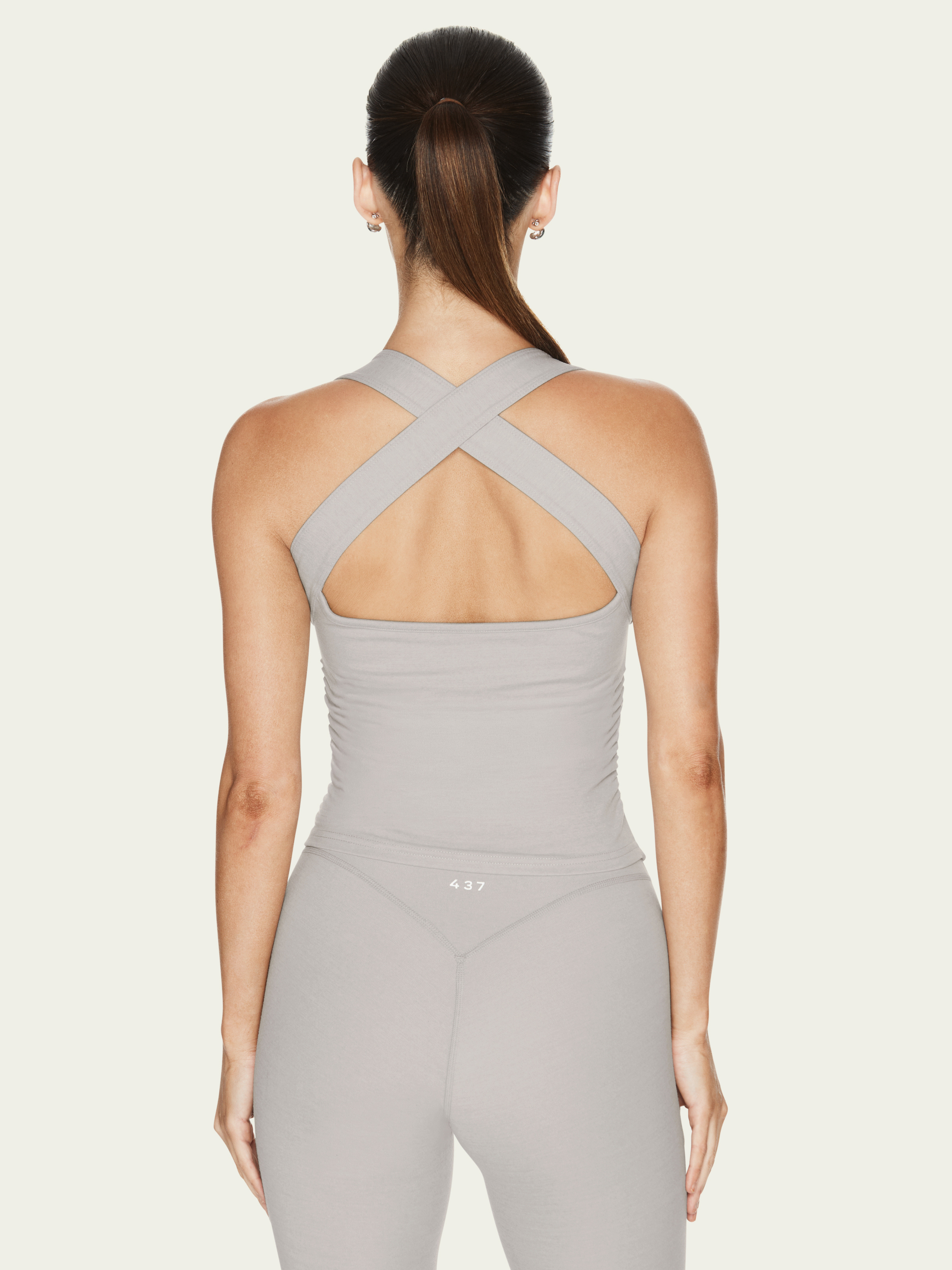 The Sculpt Tank Heather Grey
