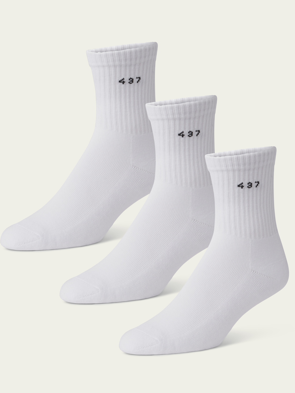 The Socks 3 Pack White