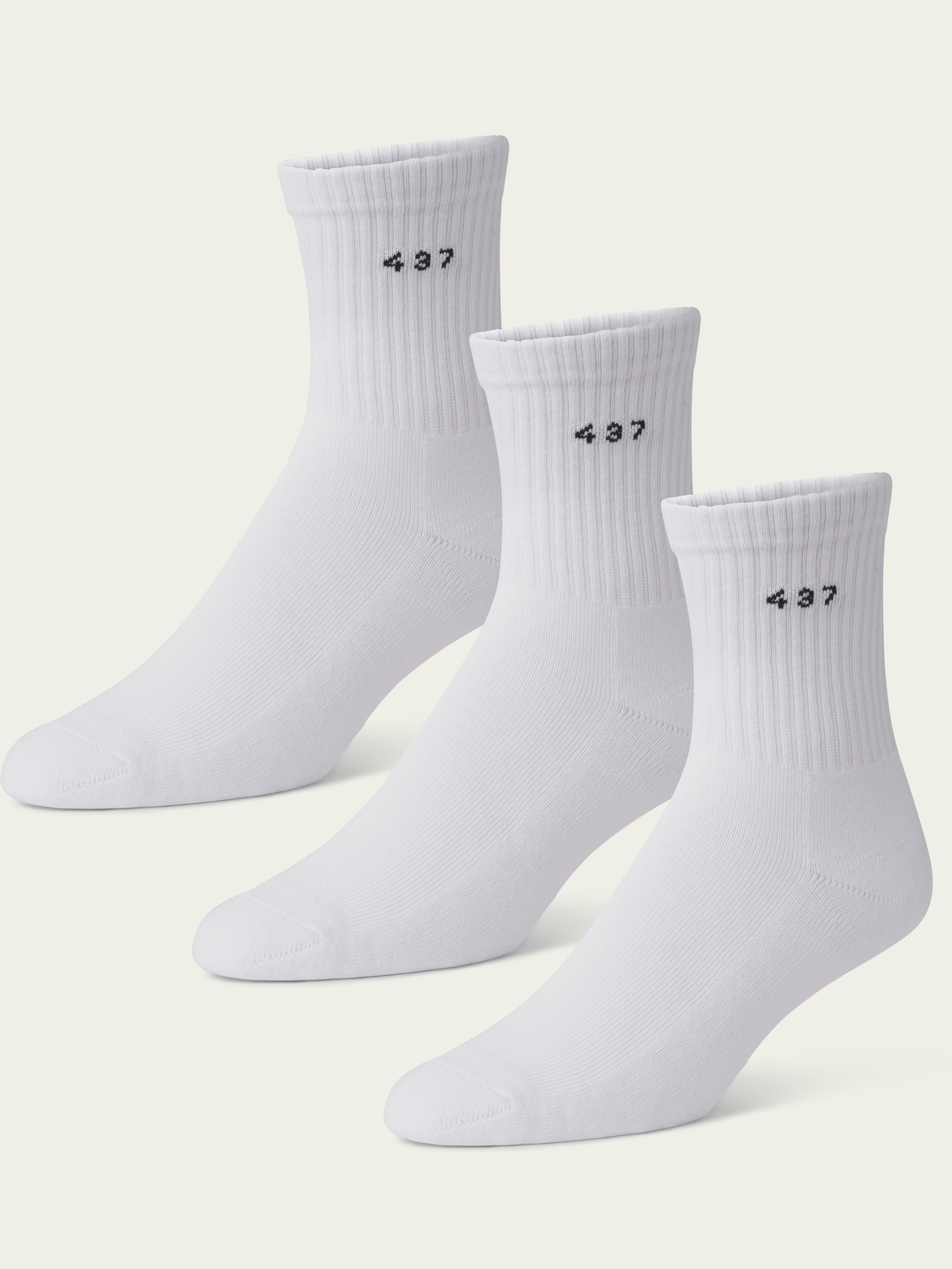 The Socks 3 Pack White