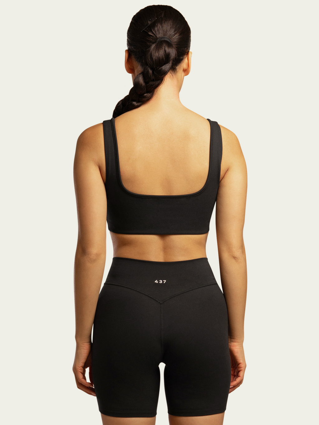 The Square Bra / Black