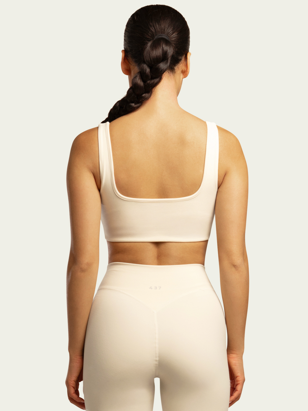 The Square Bra / Cream