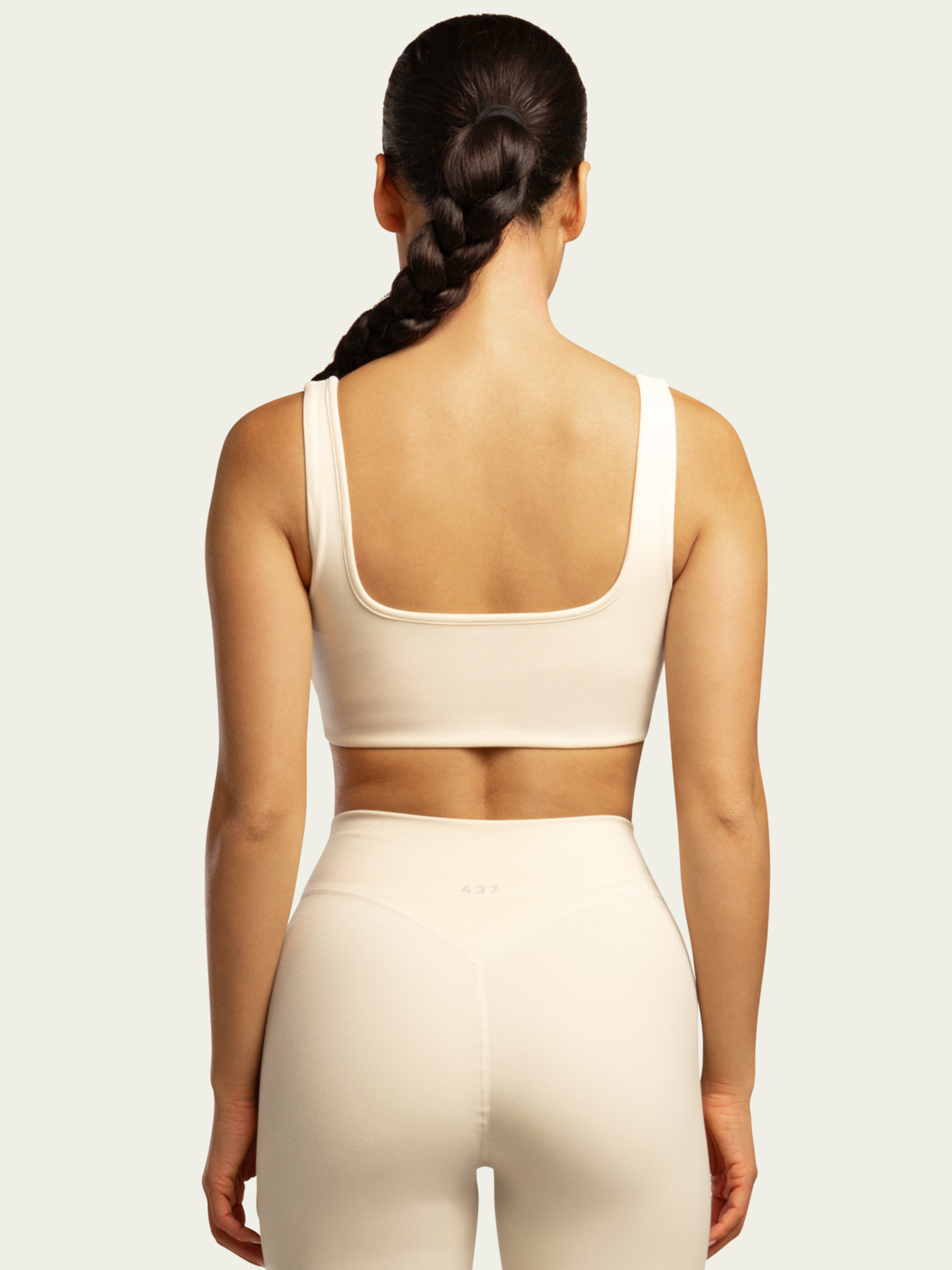 The Square Bra / Cream