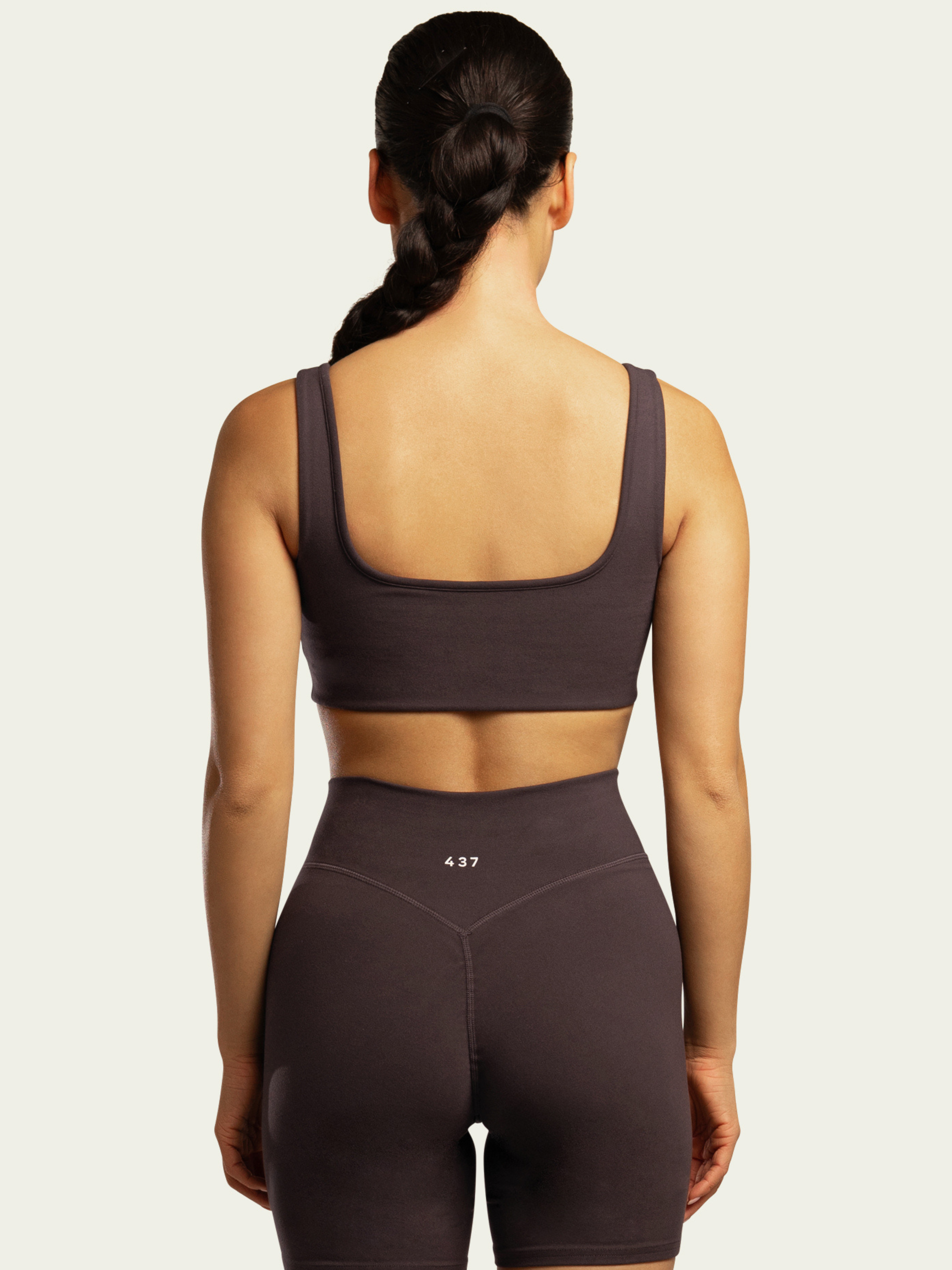 The Square Bra / Espresso