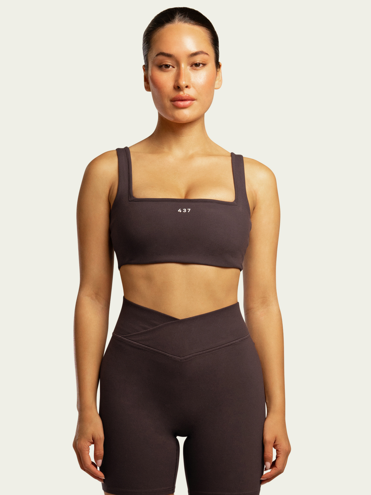 Square Bra Espresso