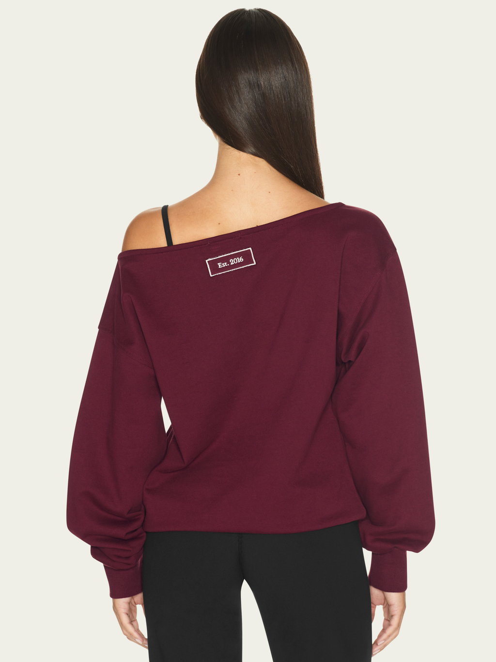 The Studio Sweatshirt Black Cherry