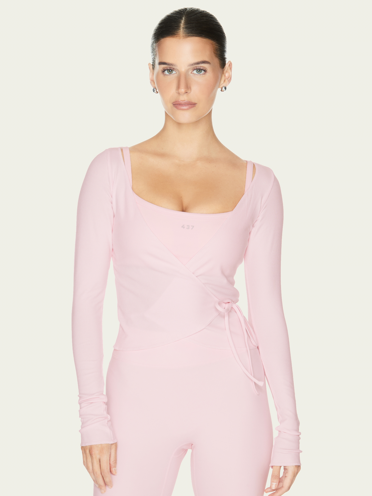The Studio Wrap Powder Pink