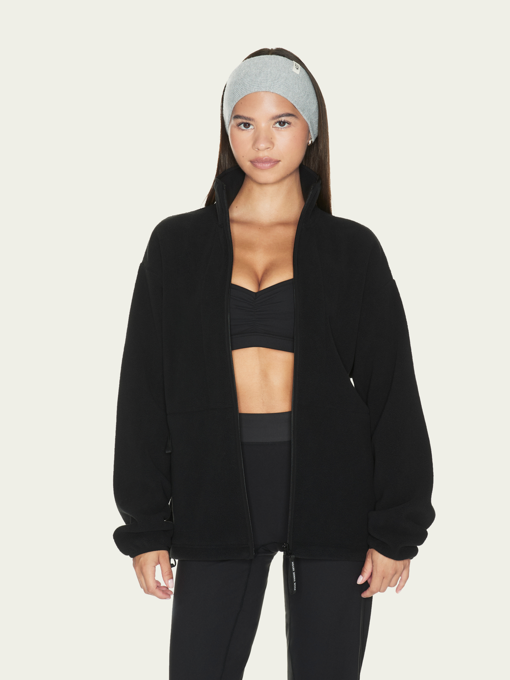 The Teddy Jacket Black