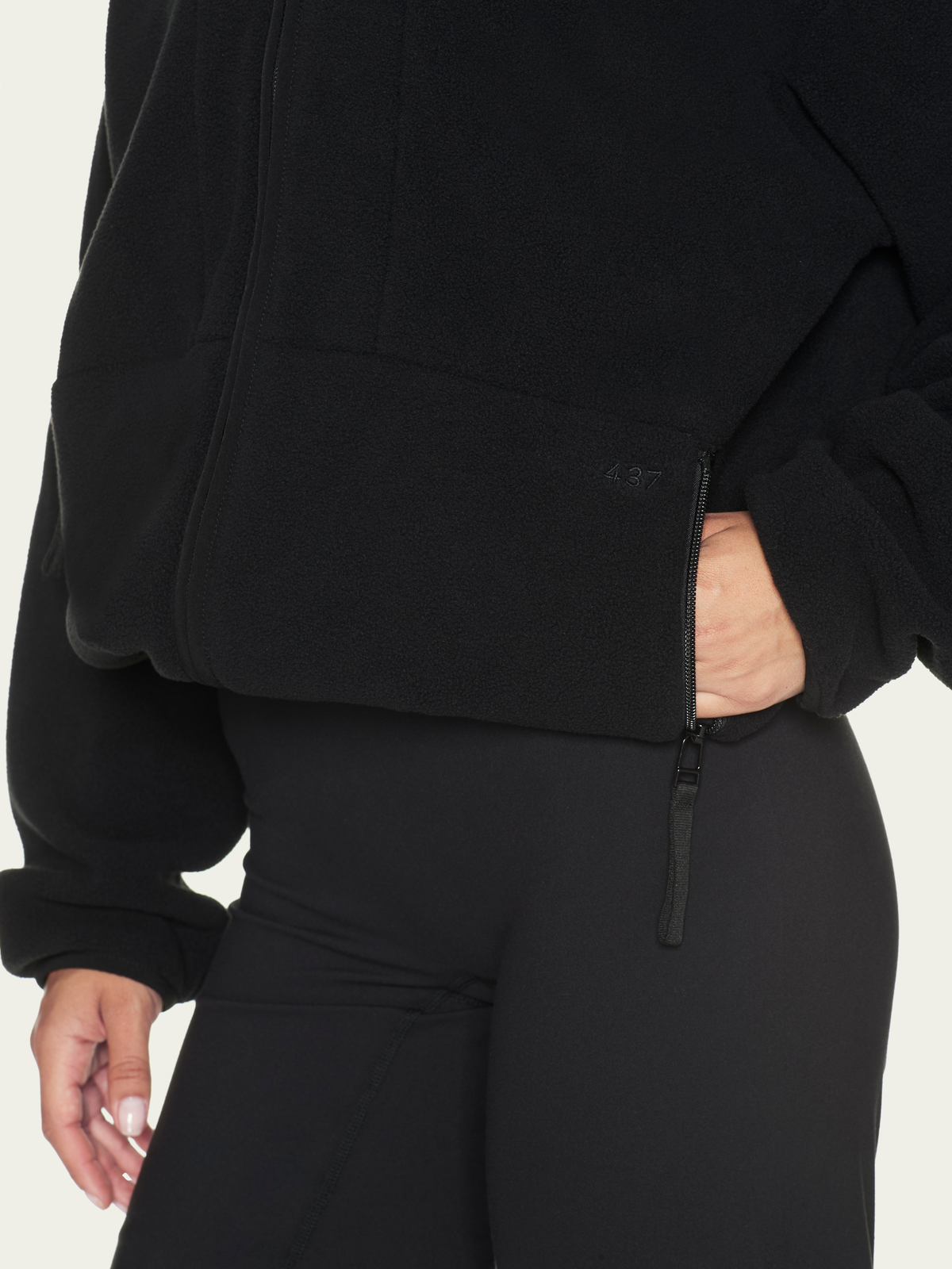 The Teddy Jacket Black