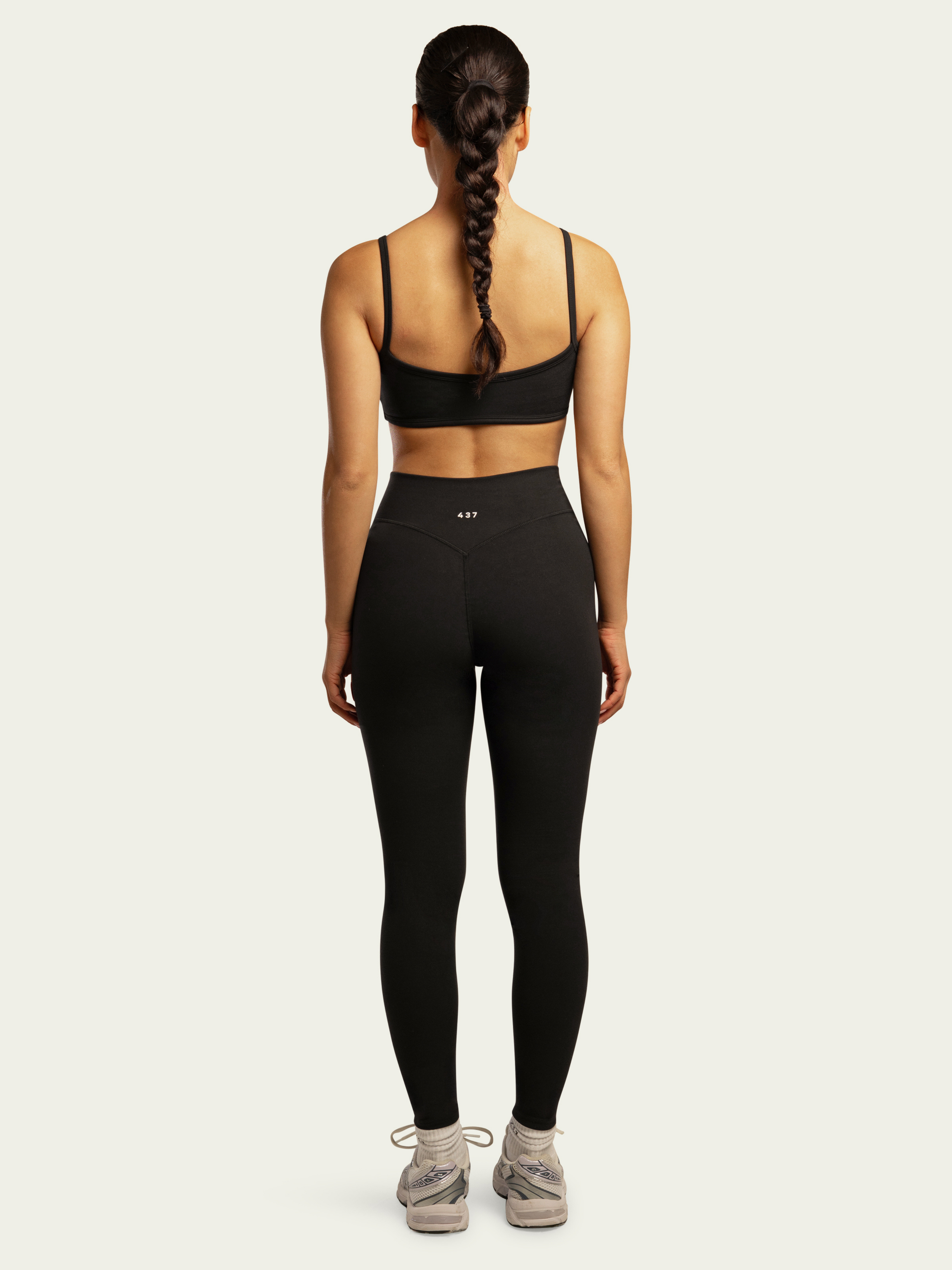 The V Legging / Black