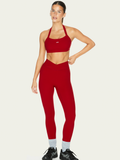 The V Legging Scarlet