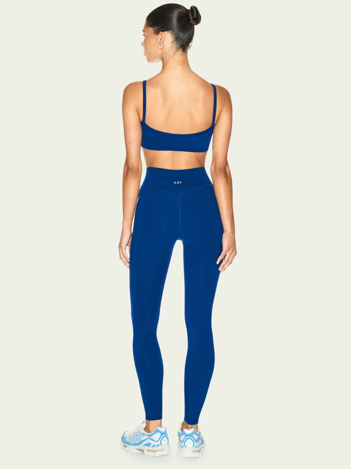 The V Legging True Blue