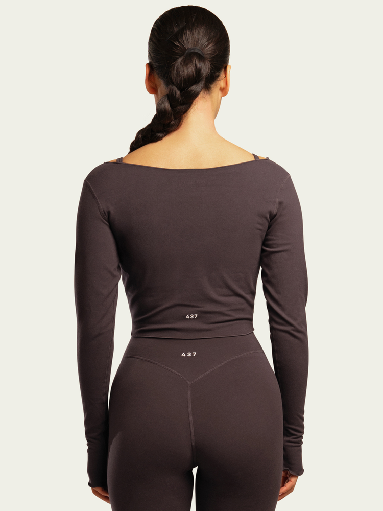 The Wrap Top / Espresso