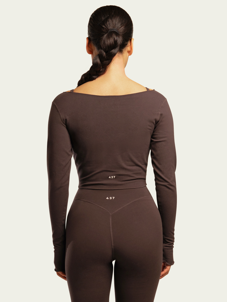 The Wrap Top / Espresso