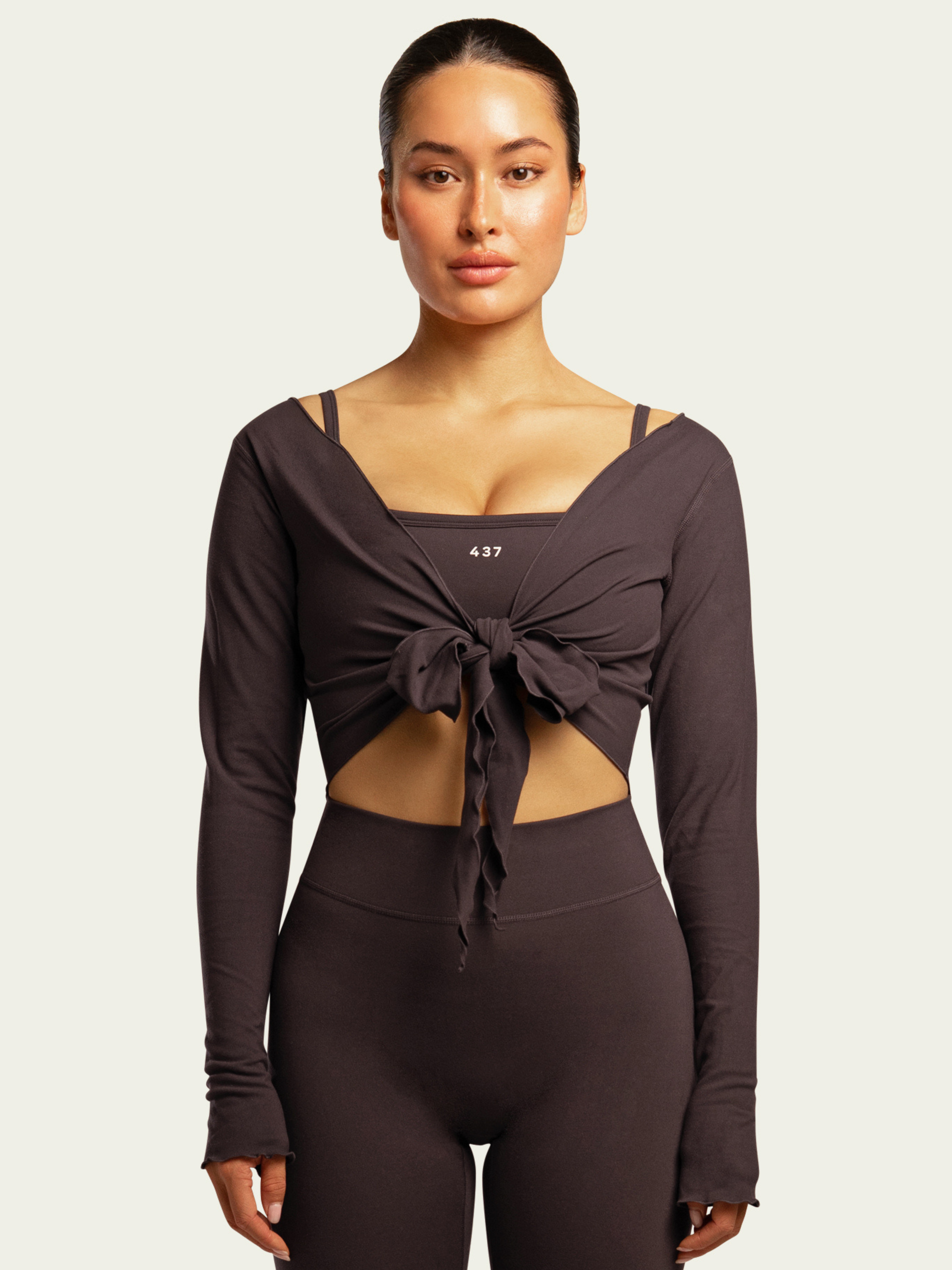 The Wrap Top / Espresso
