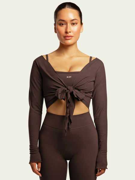 The Wrap Top / Espresso | 437
