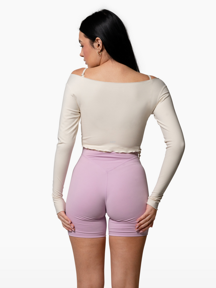 The Wrap Top / Crème