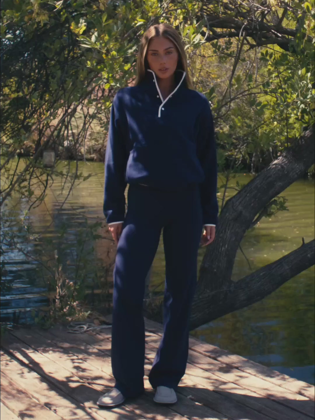 The Teddy Pullover Navy