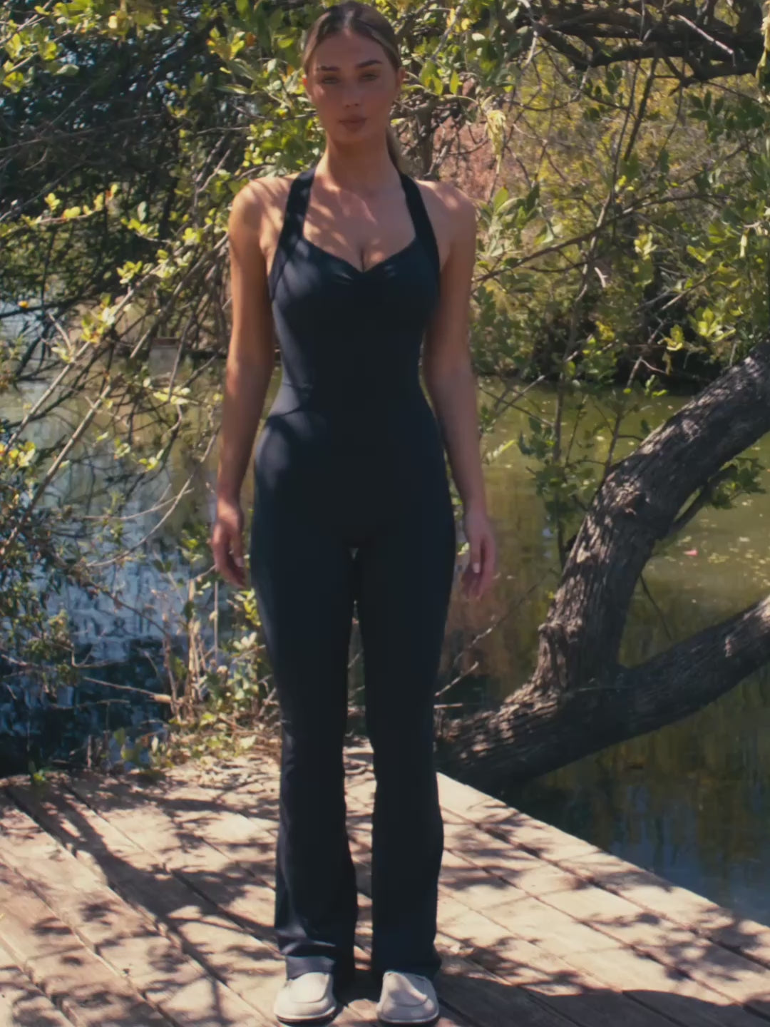The Sculpt Onesie Charcoal & Black