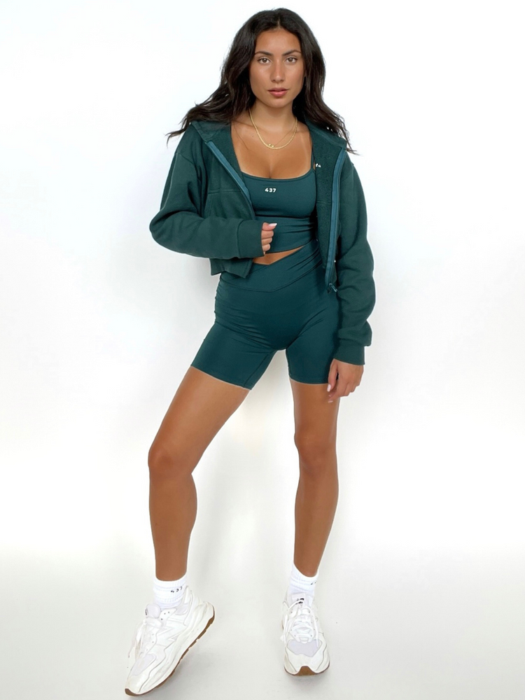 The Zip Hoodie / Spirulina