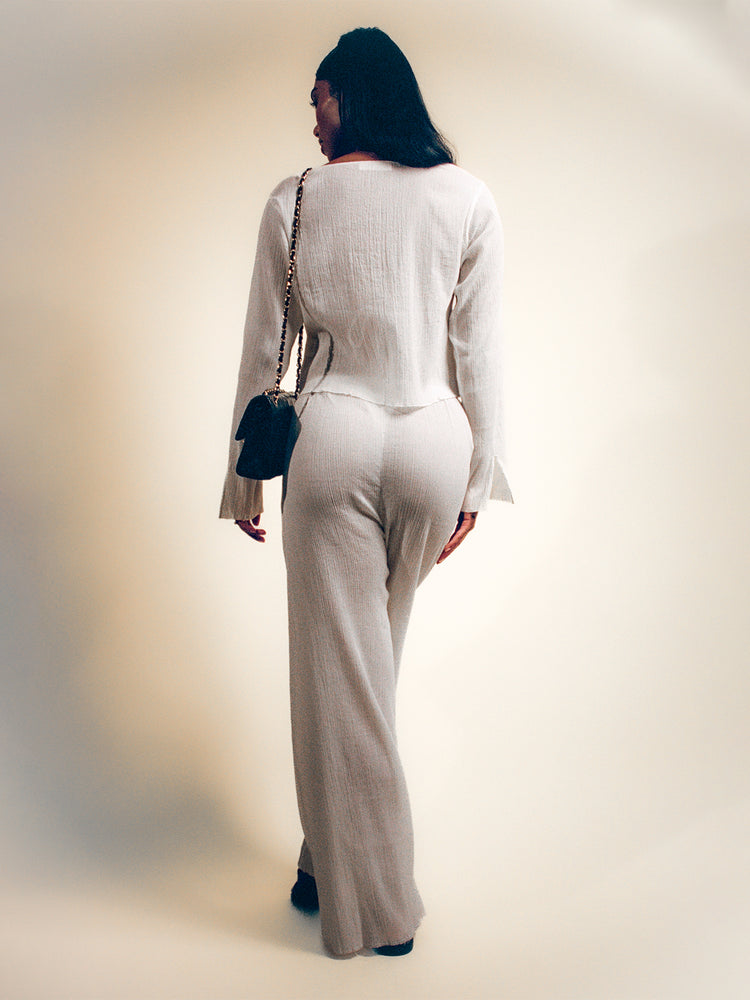 The Haven Blouse / Ivory