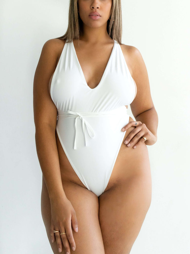 The Johnson One Piece / White